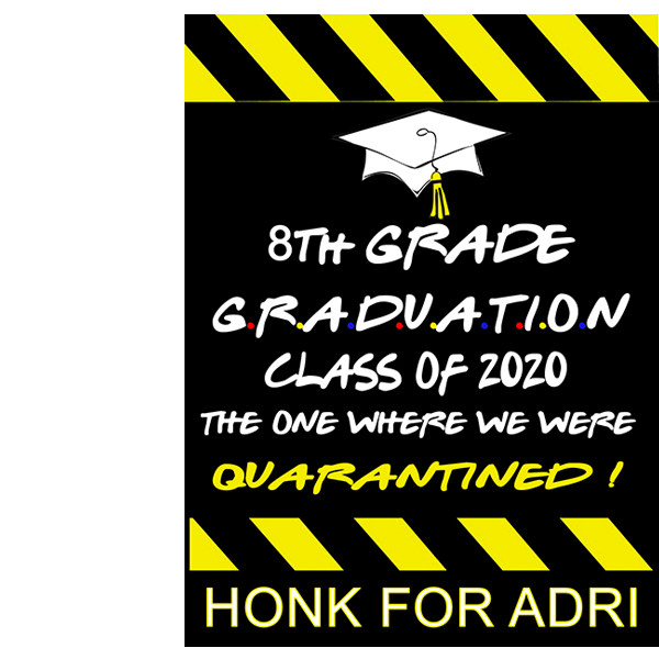 custom graduation sign design 10